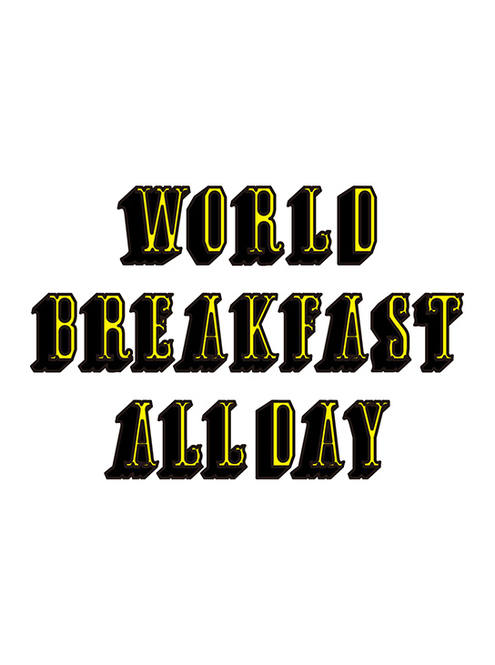 WORLD BREAKFAST ALLDAY/鈴木敦子