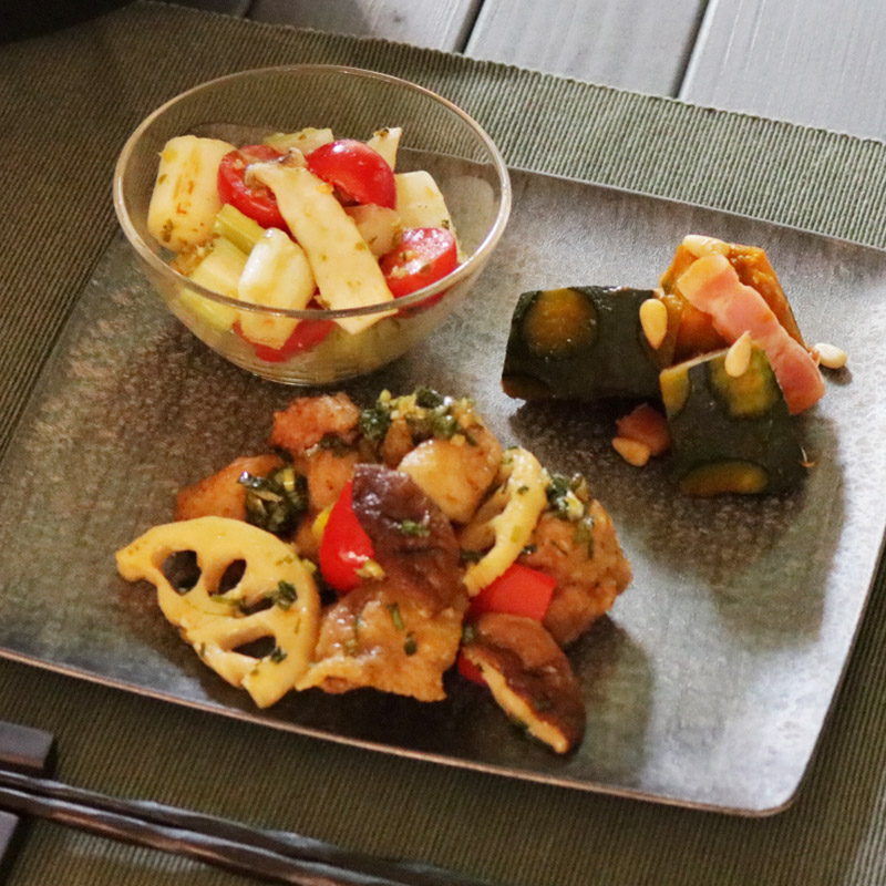 作って全部お持ち帰り！　食欲そそる、秋冬野菜たっぷりの作りおき♪