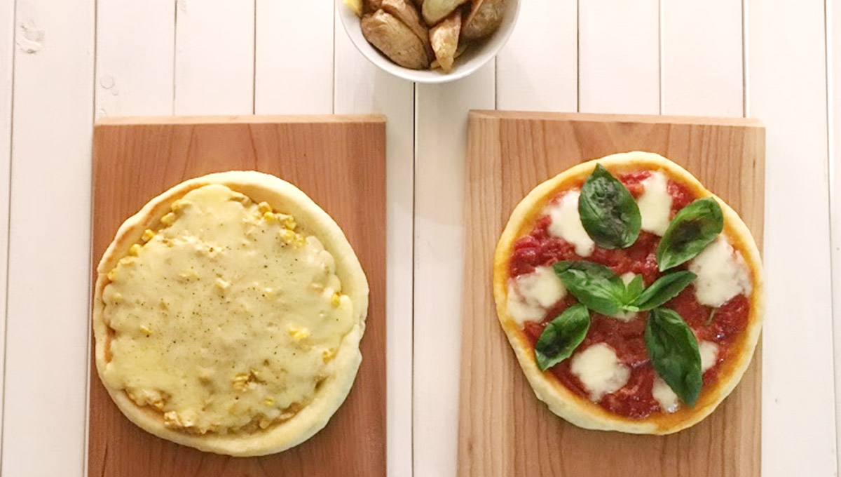 ジュニア春休みスペシャル　生地から手作り！ ピザ＆らくらくフライドポテト★