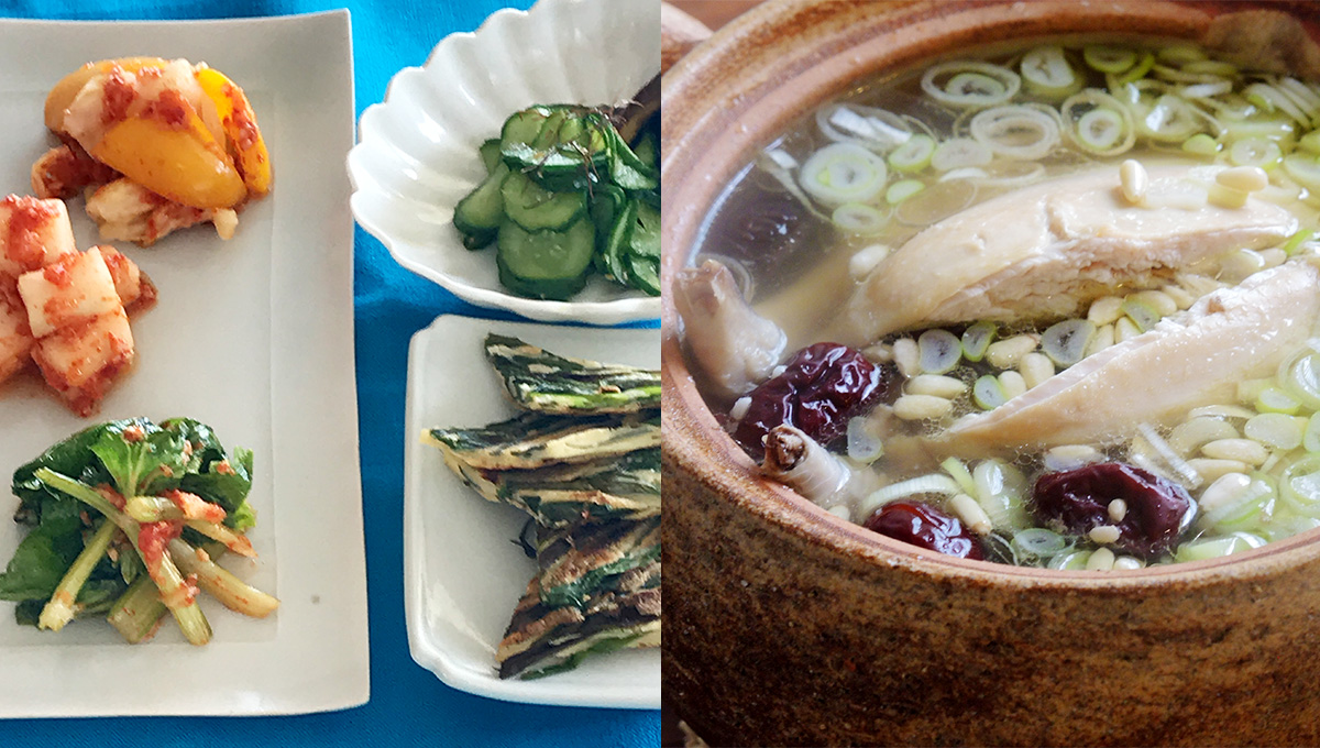 濱田美里さんの夏の養生料理　丸鶏を使った参鶏湯と万能キムチの素づくり