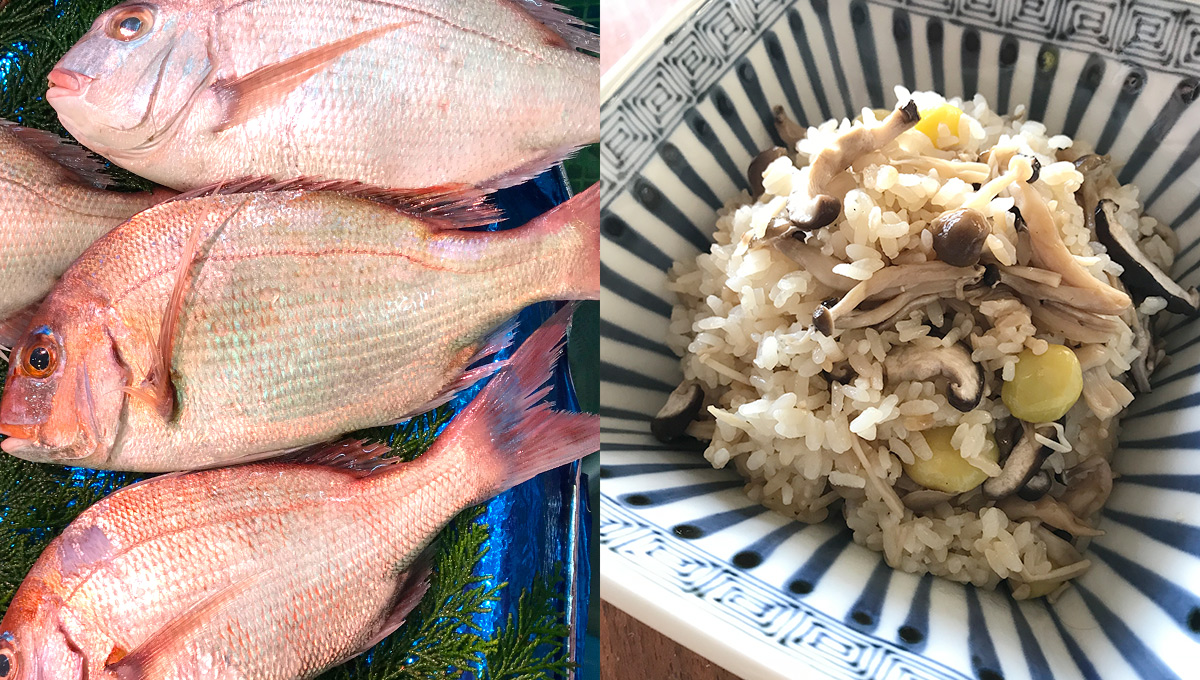 濱田美里さんの秋の和食膳 ～美里先生、関西の魚、さばきます！魚料理、秋おこわ、茶碗蒸しなど4品膳～