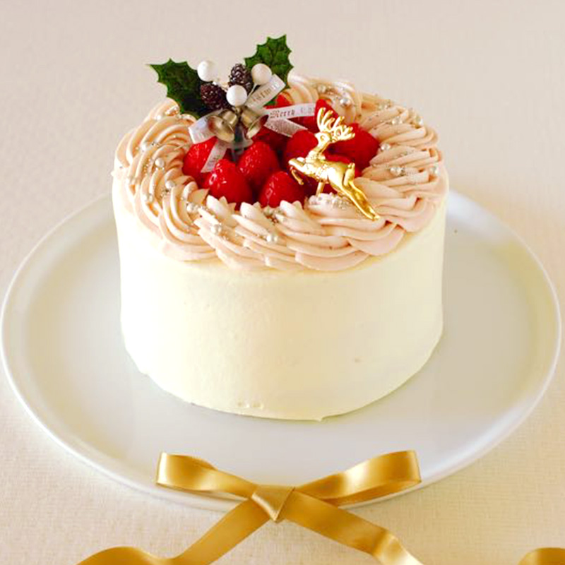 下迫綾美さんと作る！　クリスマススペシャル 「ストロベリーデコレーションケーキ」を作ろう！