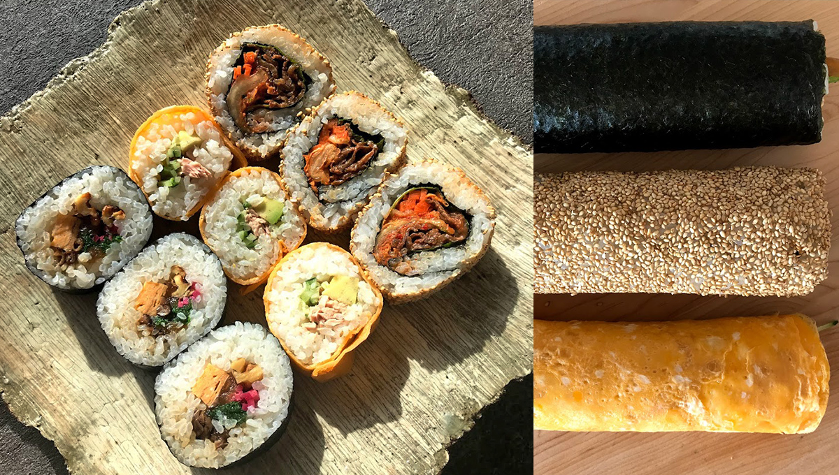 濱田美里さんに教わる初春の巻き寿司三種、菜の花、潮汁