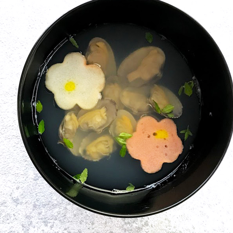 濱田美里さんに教わる初春の巻き寿司三種、菜の花、潮汁