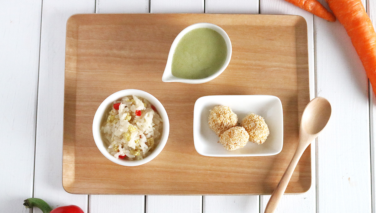 おんぶしながらCooking　「野菜だし」が決め手！ 子どもの味覚を育てる離乳食・幼児食講座 2020年5月