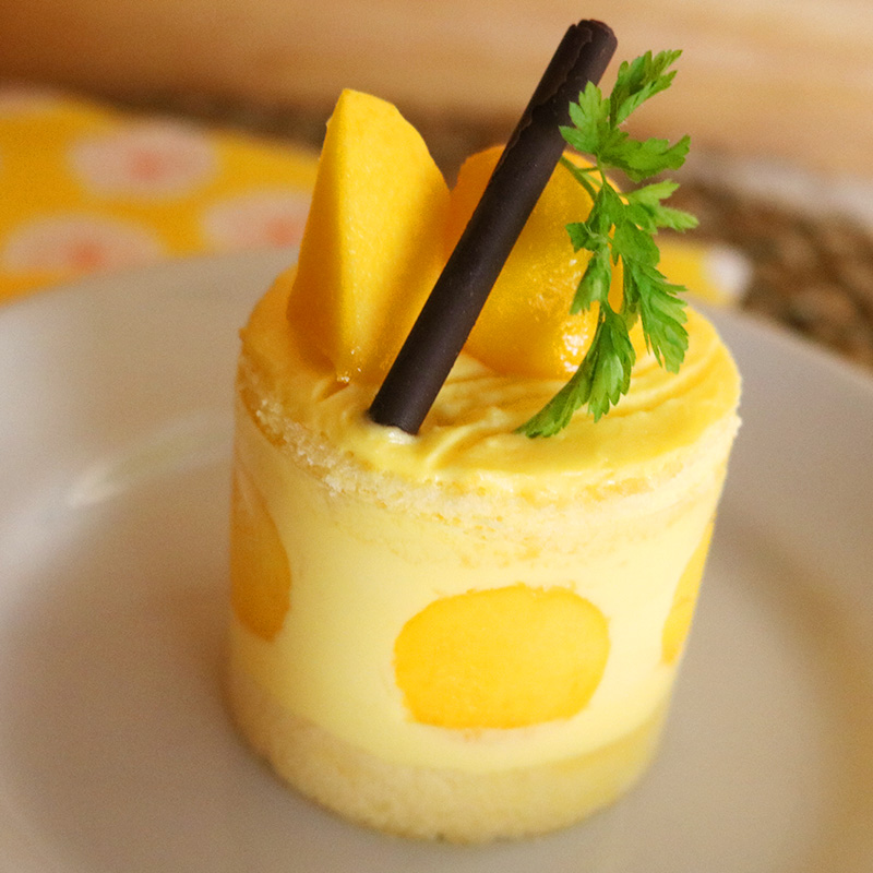南国フルーツ☆マンゴーのサマーショートケーキ