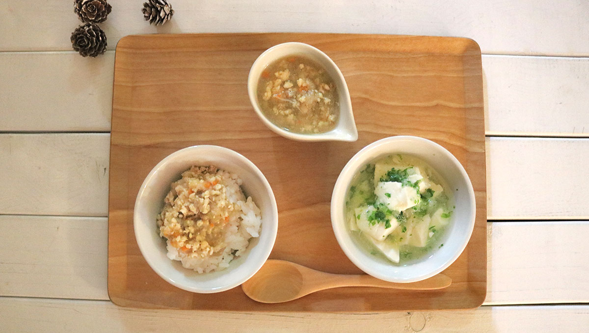 おんぶしながらCooking　「野菜だし」が決め手!　子どもの味覚を育てる離乳食・幼児食講座　2019年11月