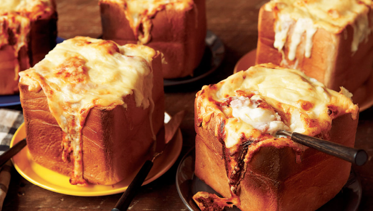 親子で楽しむ★食パン一斤丸ごと使う! 大満足のじゃがグラタン