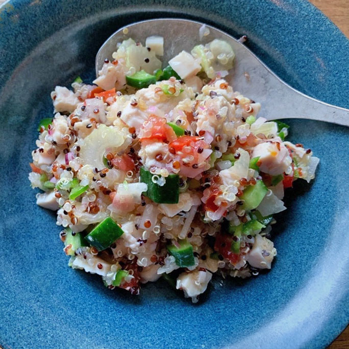 ごはん屋ヒバリの夏の野菜料理教室