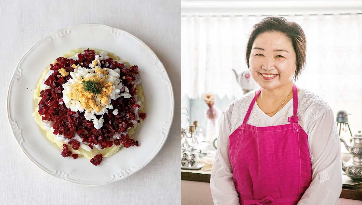 荻野恭子さんのビーツ三昧！～ロシアの家庭料理～甘酢漬けのお持ち帰りつき