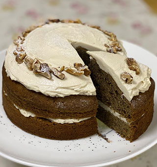 追加開催！ Lazy Daisy Bakeryのイギリス菓子～コーヒとくるみのケーキ＆フラップジャック～