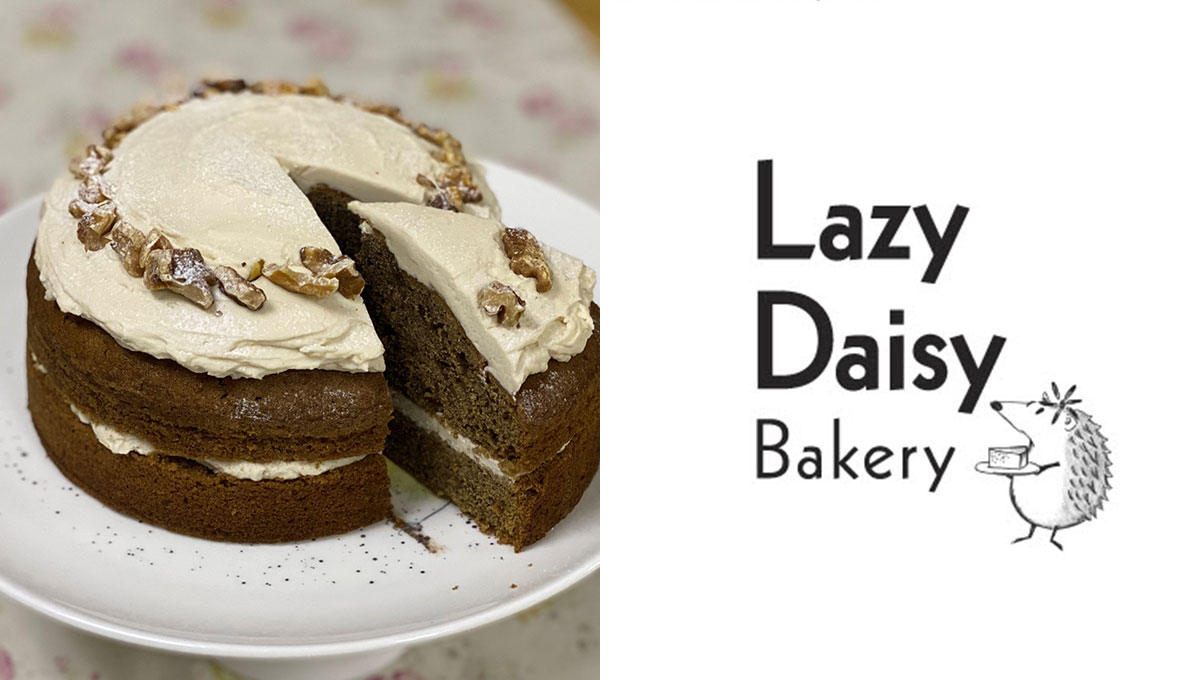 Lazy Daisy Bakeryのイギリス菓子～コーヒとくるみのケーキ＆フラップジャック～