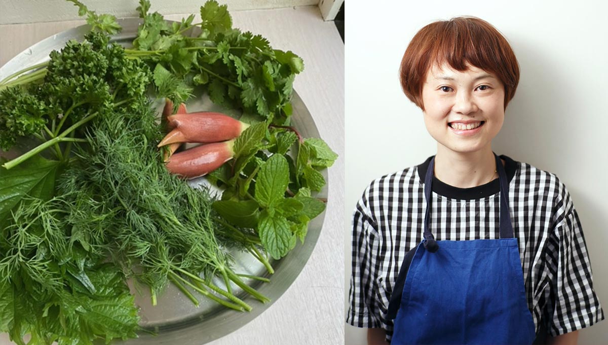 堤 人美さんの初夏のハーブ料理レッスン