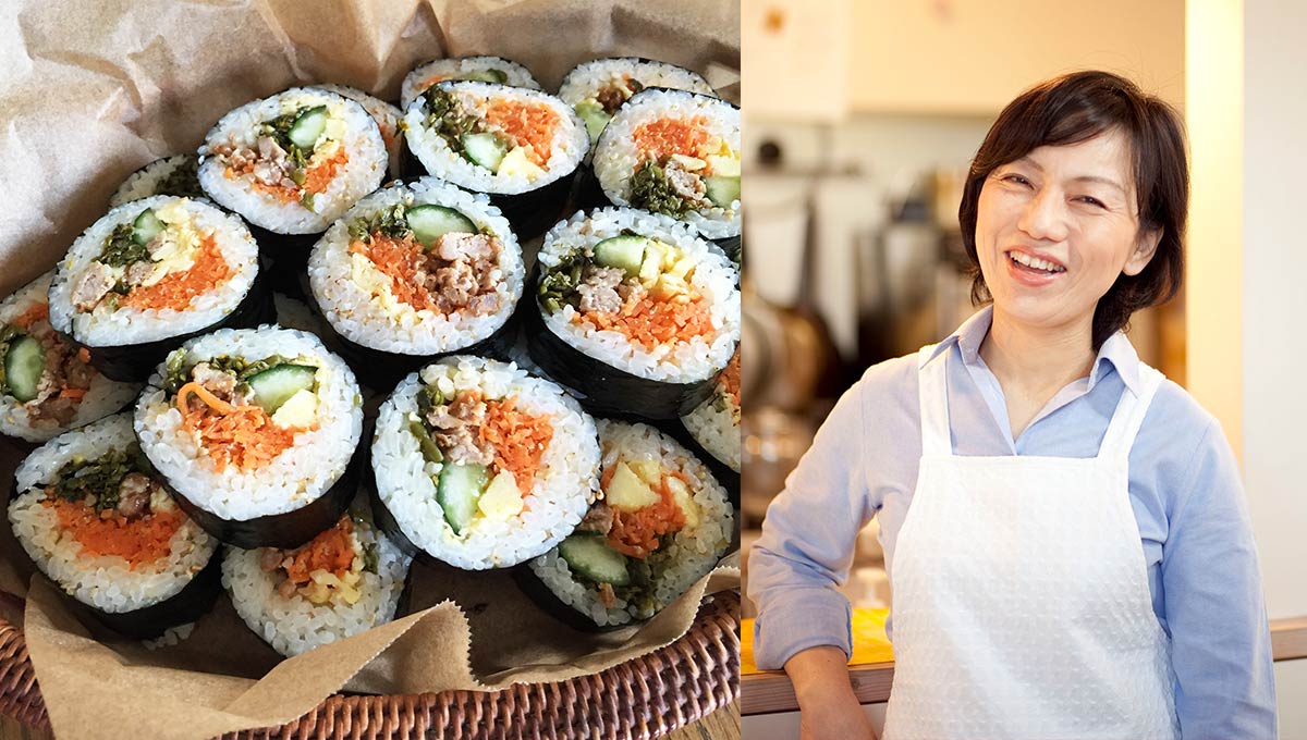 【Zoomライブ講座】上田淳子さんの自炊力がUPする料理教室～酢めし＆巻き方をマスター！ 巻きずし～
