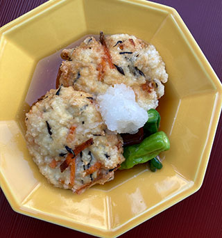 藤野嘉子さんの基本の和食レッスン　～ひりょうずとアスパラ、わかめの初夏の煮もの～