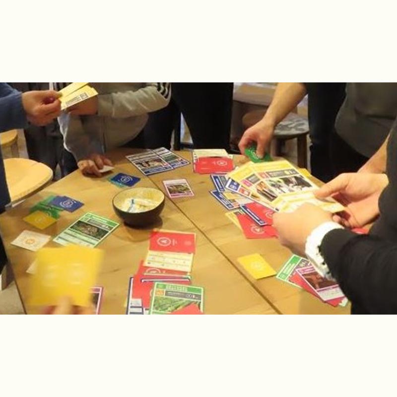 【出張コトラボ】「食」から学ぶ「2030 SDGｓ」～SDGｓをゲームで体験しよう！ 植物ミートのお弁当つき～