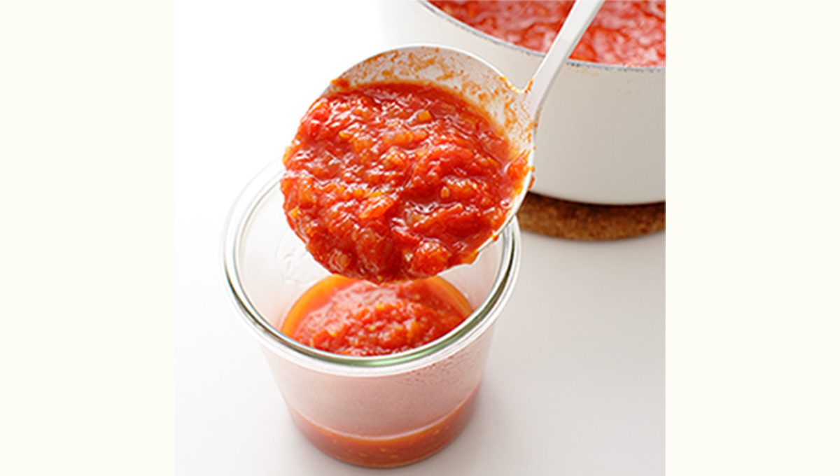 夏の完熟トマトで保存食！ 季節の手しごと　トマトケチャップ作り