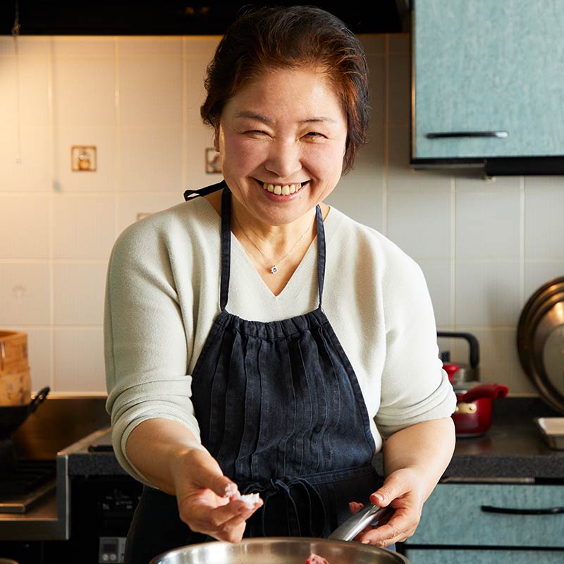 荻野恭子さん 塩の講習会「ひとつまみで、こんなにおいしく！」