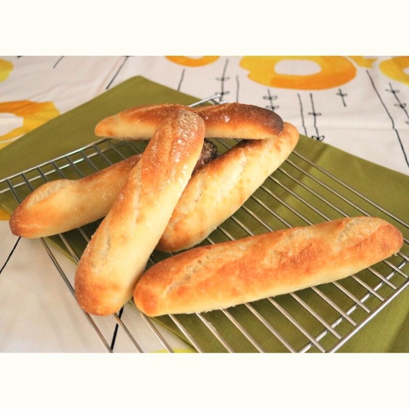 【Zoomライブ講座】フランスパンから手作り♪ 濃厚「ミルクフランス」