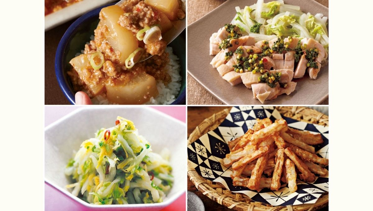 【Zoomライブ講座】いっしょに作れば、そのまま晩ごはんに！ 「大根＆白菜」が主役になる献立