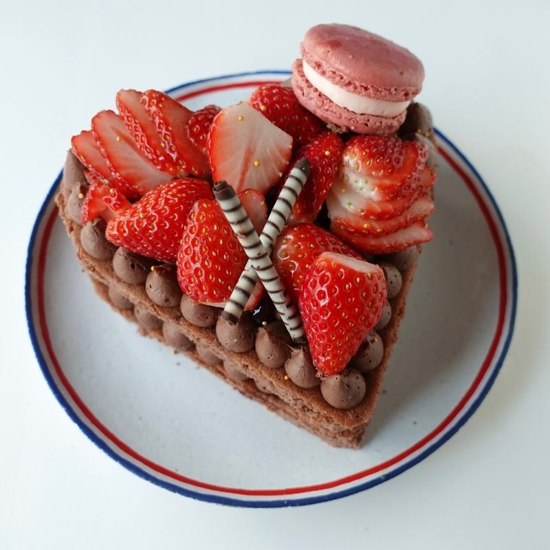 加藤里名さんに教わる　「バレンタイン ナンバーケーキ」♪