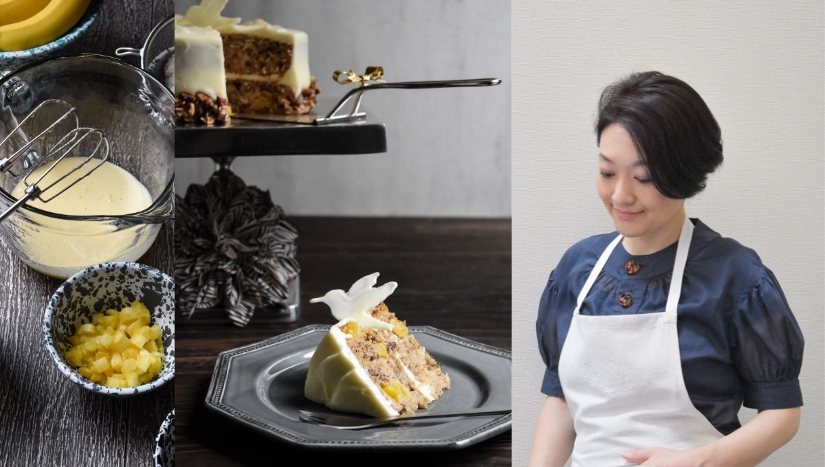中村紫乃さんに教わるアメリカ菓子！　「ハミングバードケーキ」