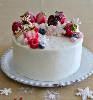 下迫綾美さんと作る！　クリスマスデコレーションケーキ