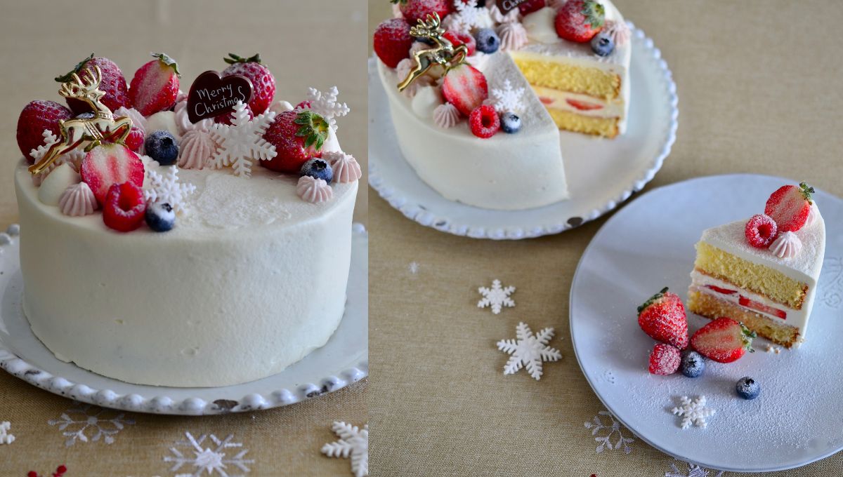 下迫綾美さんと作る！　クリスマスデコレーションケーキ
