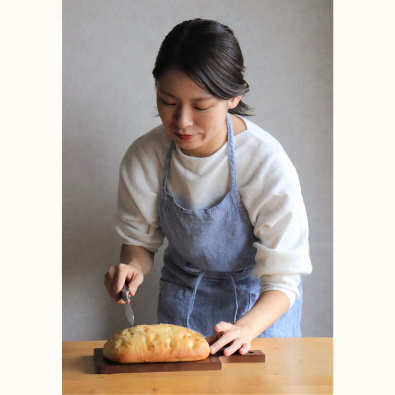 Crumb（クラム）池田愛実さんに教わる、米粉で作るパン～クランベリークリームチーズとフォカッチャ～