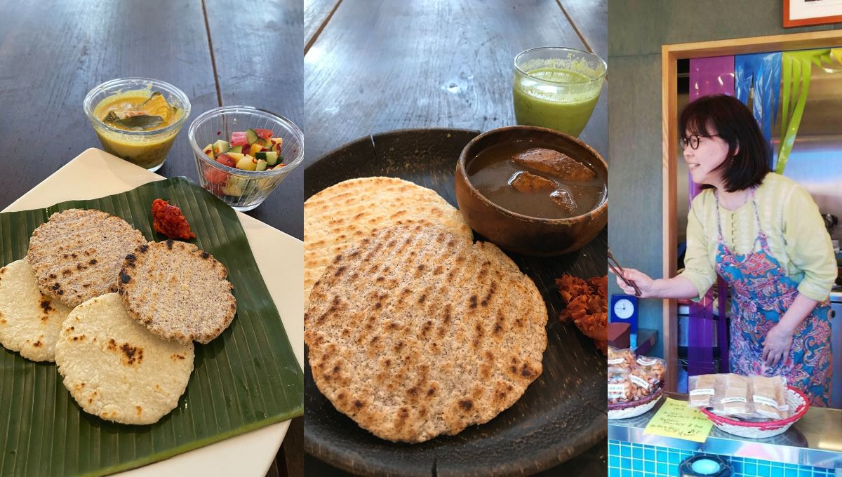 古積由美子さんとスリランカの朝ごはん～ココナッツのパンと魚のカレー～