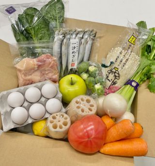 【Zoomライブ講座】「旬八青果店」の詰め合わせBOXをご自宅までお届け！ いっしょに作って、そのまま晩ごはんに Vol.6