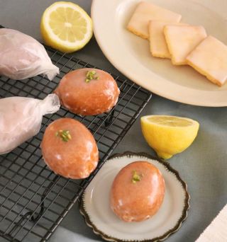 レトロな愛らしさが人気！ レモンケーキ＆レモンサブレ