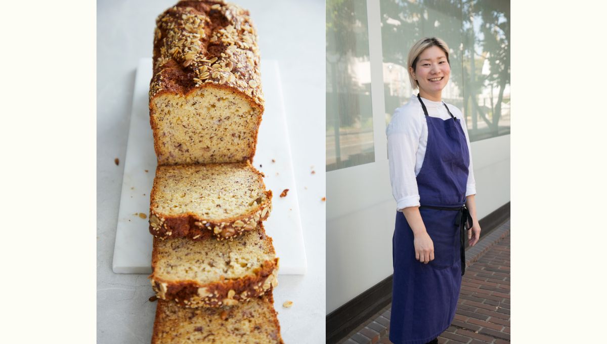 藤野貴子さんの絶品！ 濃厚バナナパウンドケーキでブランチ