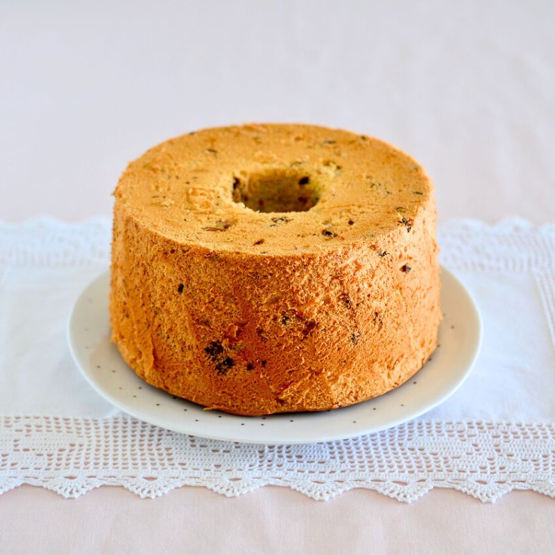 下迫綾美さんの「基本」のシフォンケーキレッスン～チョコバナナシフォンケーキ～