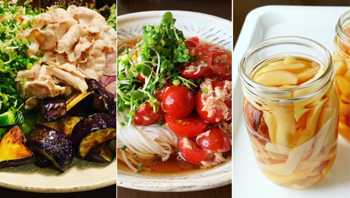 arikoさんの夏の家飲み！　「ぬるしゃぶ」から「ぶっかけ」まで美味三昧！～arikoさん名物・新しょうがの浅漬けをお持ち帰り～