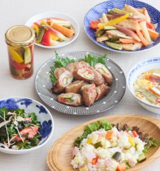 コトラボ初登場！　食品ロス削減に取り組む料理研究家チーム「あすまるさんキッチン」といっしょに作る、夏野菜ピクルスとワンプレートご飯