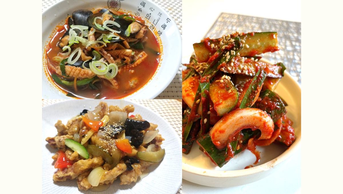 キムヨンジョンさんに教わる本場韓国の味　～「海鮮チャンポン」と「タンスユク」で乾杯！～　仕込んだきゅうりキムチのお持ち帰りつき♪