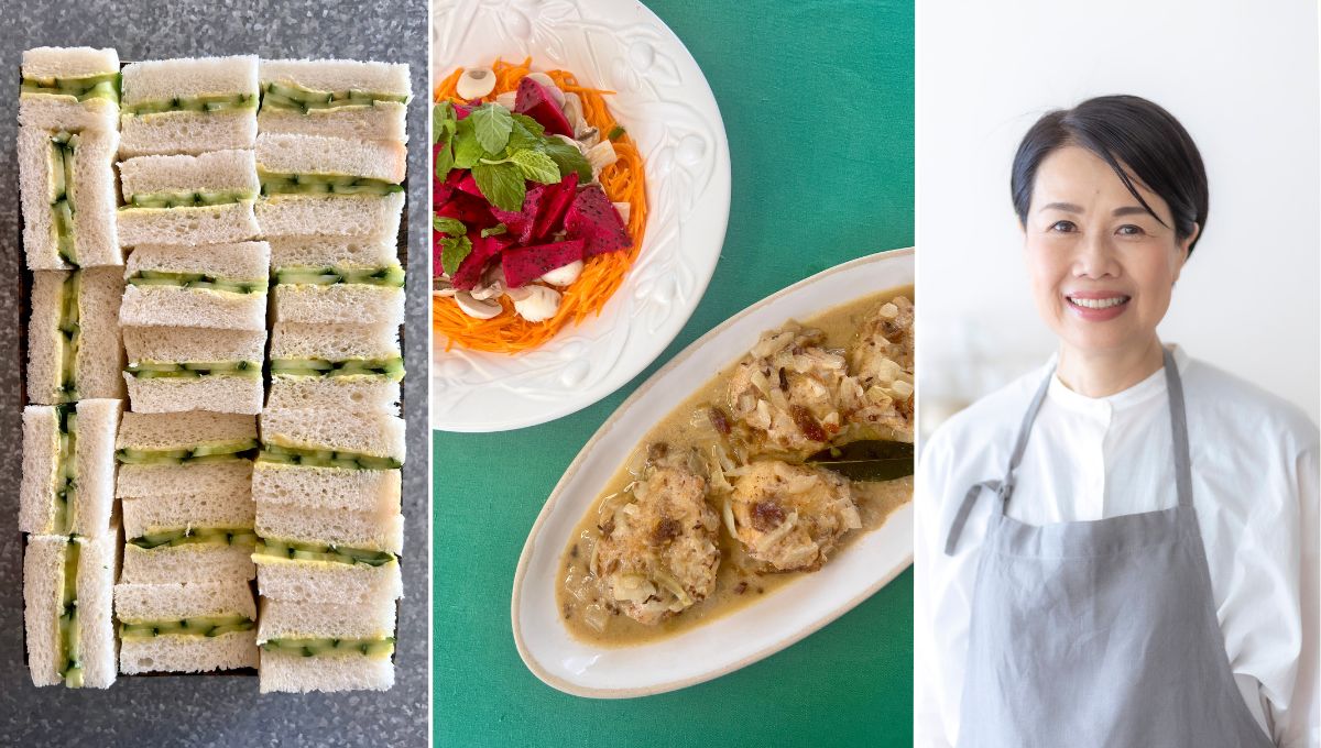 井原裕子さんの 絶品キューカンバーサンド＆モダンブリティッシュ料理でスペシャルランチ！