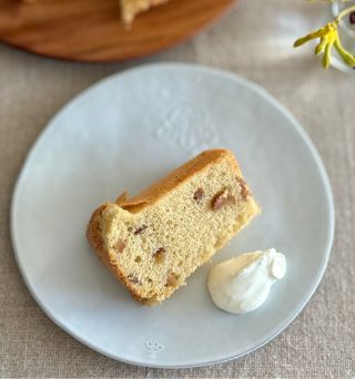 下迫綾美さんのシフォンケーキレッスン～和栗のシフォンケーキ～
