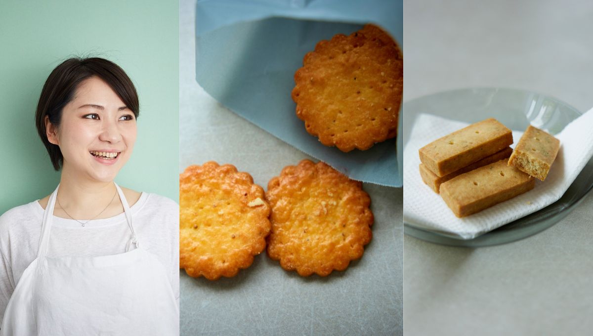 加藤里名さんに教わる　4種のおつまみクッキーアソート