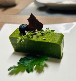 オーブン・ミトン 小嶋ルミさんのお菓子レッスン「とろける抹茶のテリーヌ＆グラノーラ」