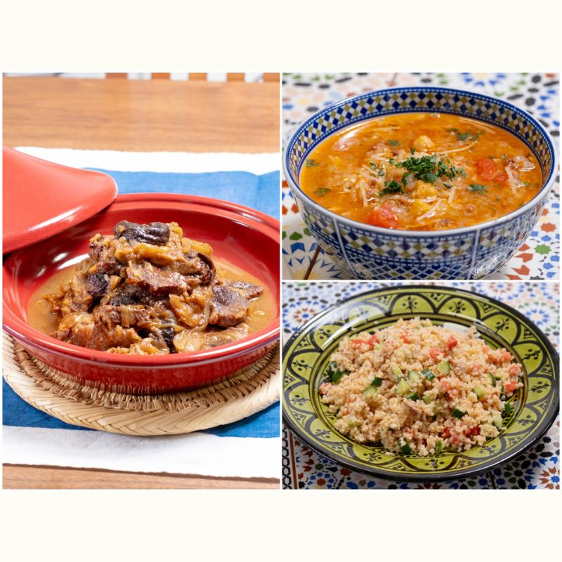 『シュクランキッチン』高橋英明さんの魅惑なるモロッコ料理「牛肉のタジン」　デザート2種を作って、お持ち帰り♪