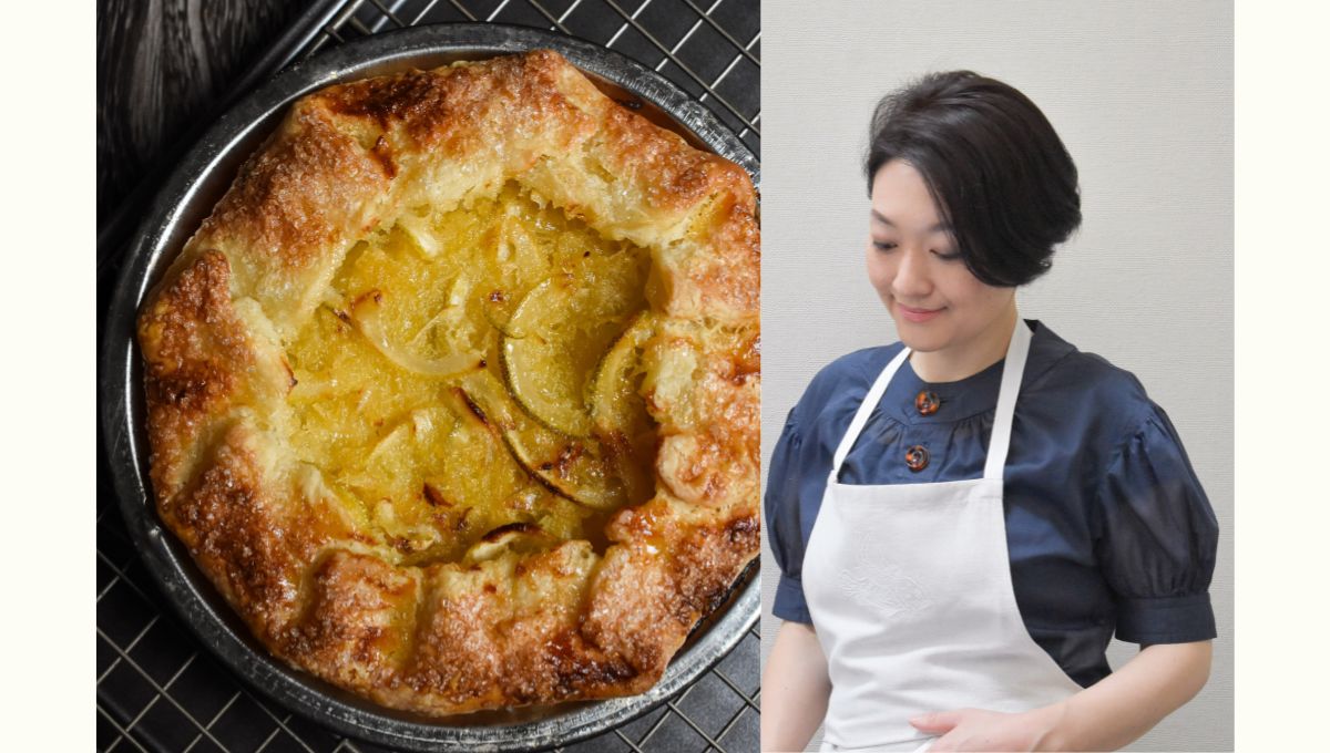 中村紫乃さんに教わるアメリカ菓子　「Shaker Lemon Pie ～シェーカーレモンパイ～」
