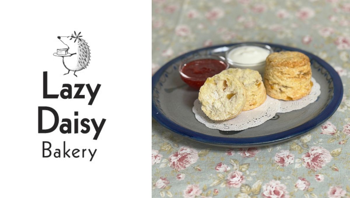 Lazy Daisy Bakeryのイギリス菓子～レモンスコーン＆いちごジャム～