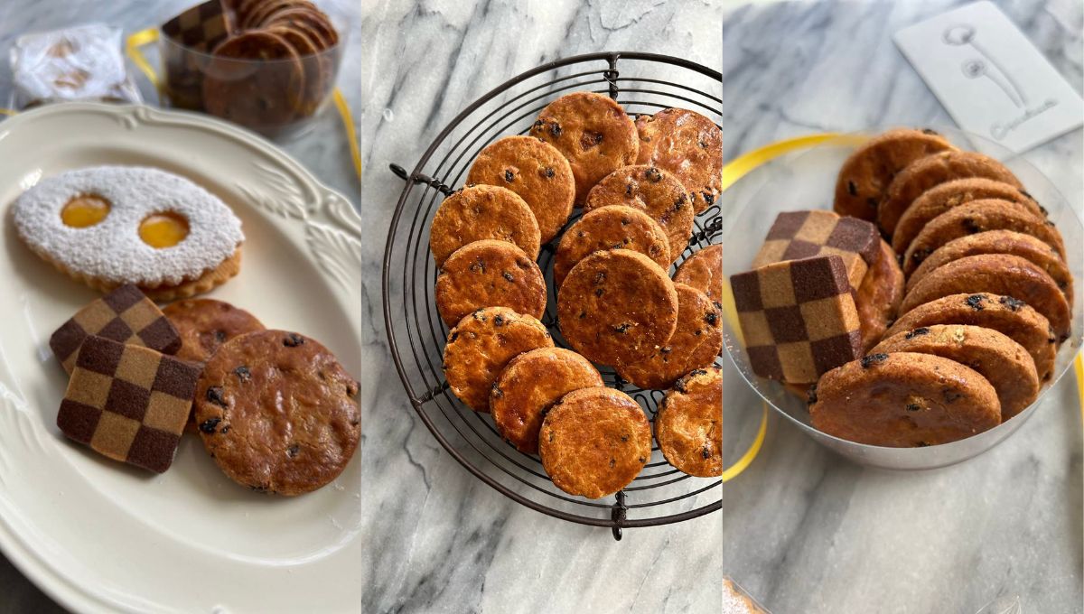 青山翠さんとフランスの焼き菓子「３つのサブレ」レッスン