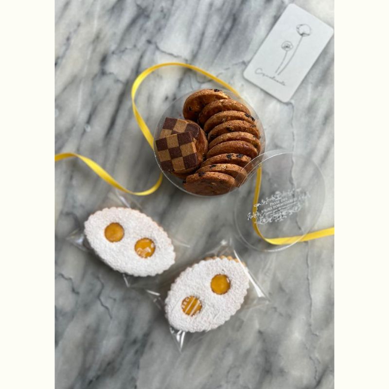 青山翠さんとフランスの焼き菓子「３つのサブレ」レッスン
