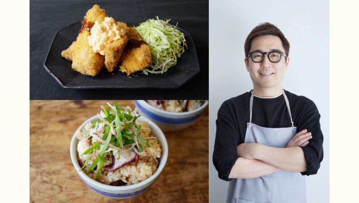予約の取れない寿司屋の三代目・野本やすゆきさんのプロの和食レッスン 「あじフライ」