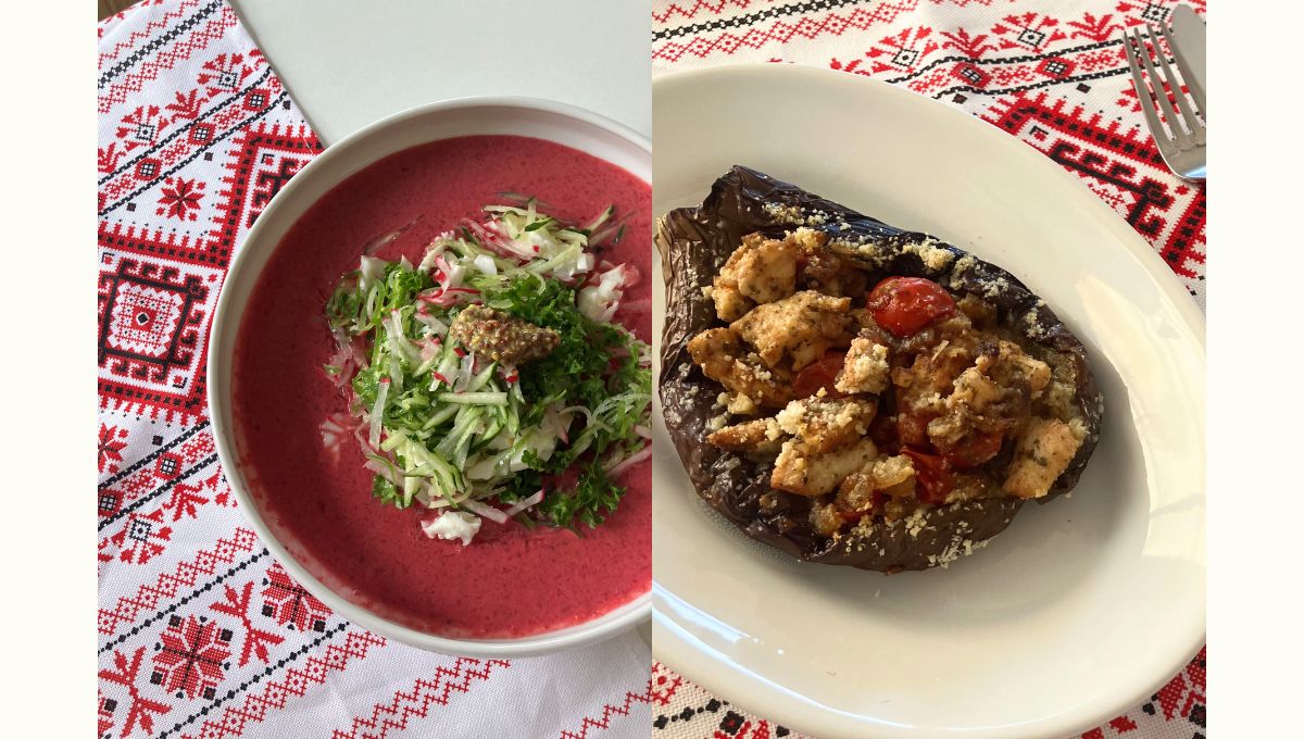 ウクライナの若き料理人 マリヤさんが初登場！　夏の定番料理「ホロドヌィク」～具だくさんのビーツの冷製スープ～を作ろう