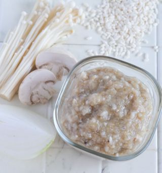 オザワエイコさんの手作り調味料レッスン「発酵洋風だし・玉ねぎマッシュルーム麹」を作ろう！