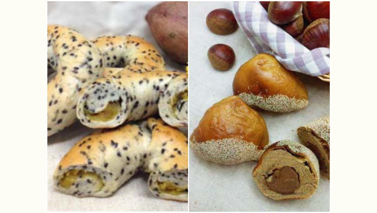 『HIGU BAGEL ＆ CAFE』樋口さんによる2種のベーグル　「黒ごま＆さつまいもベーグル」を作って、お持ち帰り♪
